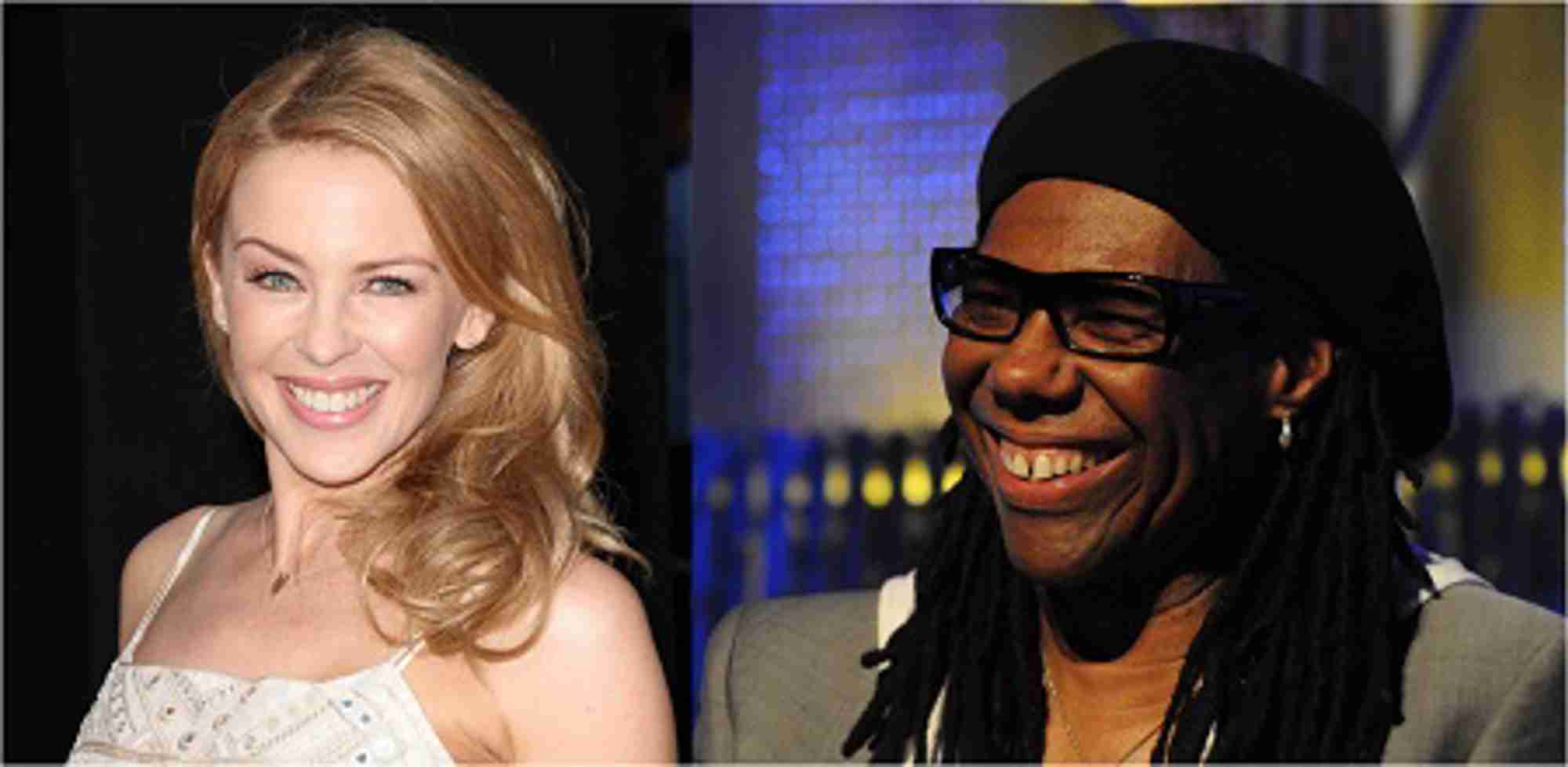 Pop legends Kylie and Nile Rodgers are both cancer survivors. Credits: Shutterstock (Kylie); Wikimedia Commons/Joe Mabel (Nile)