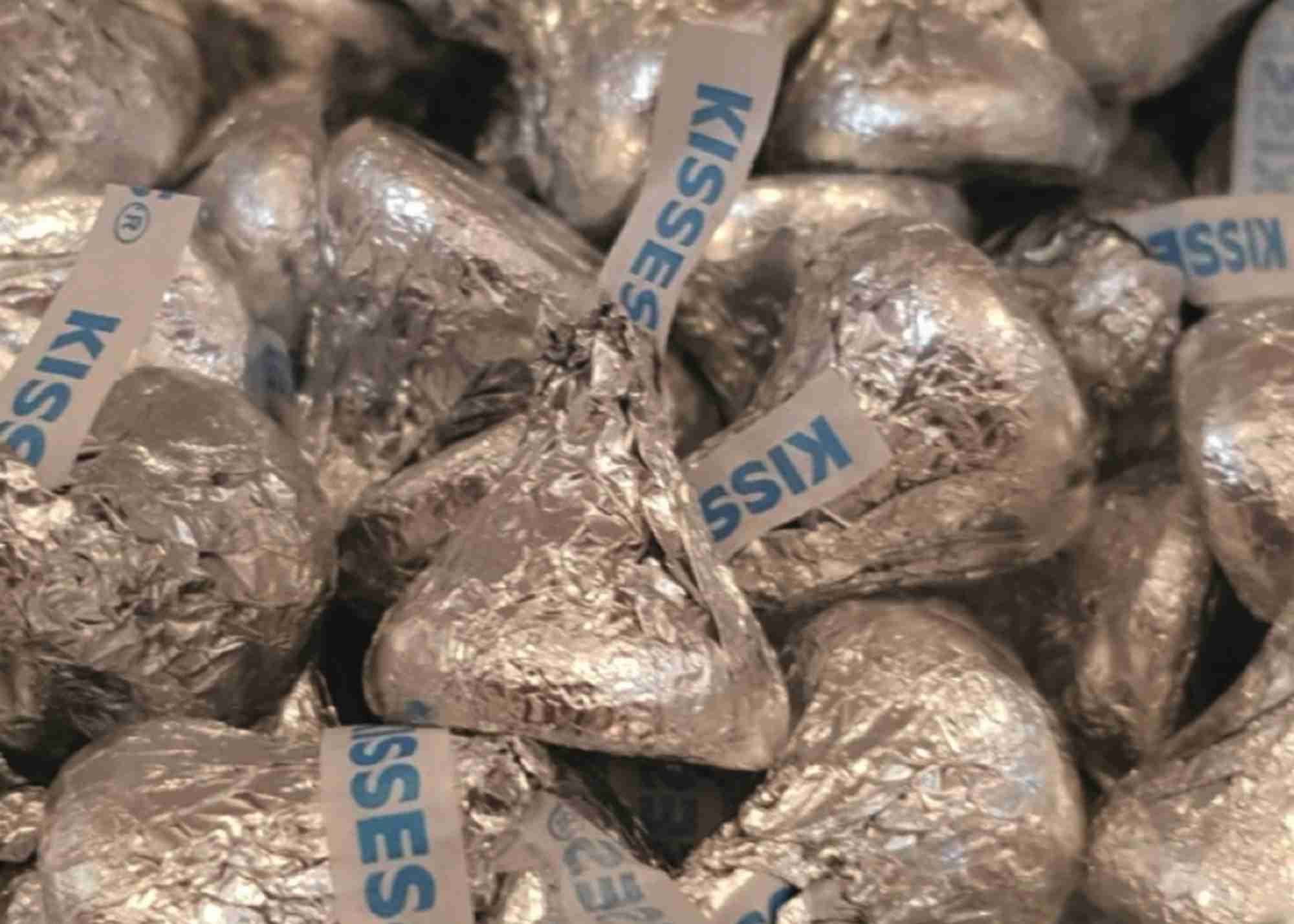 Figure 1. Hershey’s Kisses, the chocolates that gave their name to kisspeptin. &#169;A Comninos and W S Dhillo