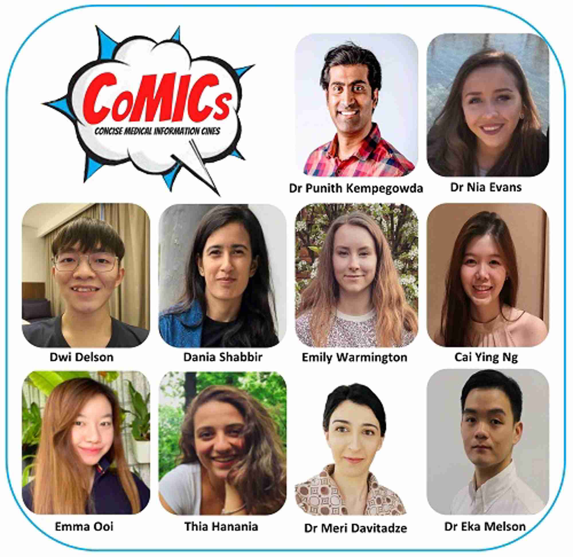 The CoMICs team