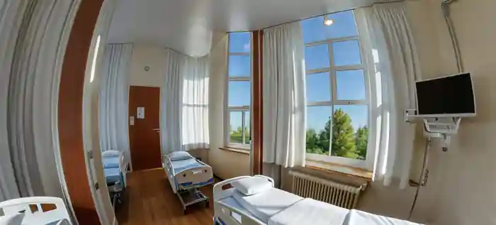 An example 360&#176; image generated through Thinglink Skybox AI for use within the UoScape digital escape room platform.