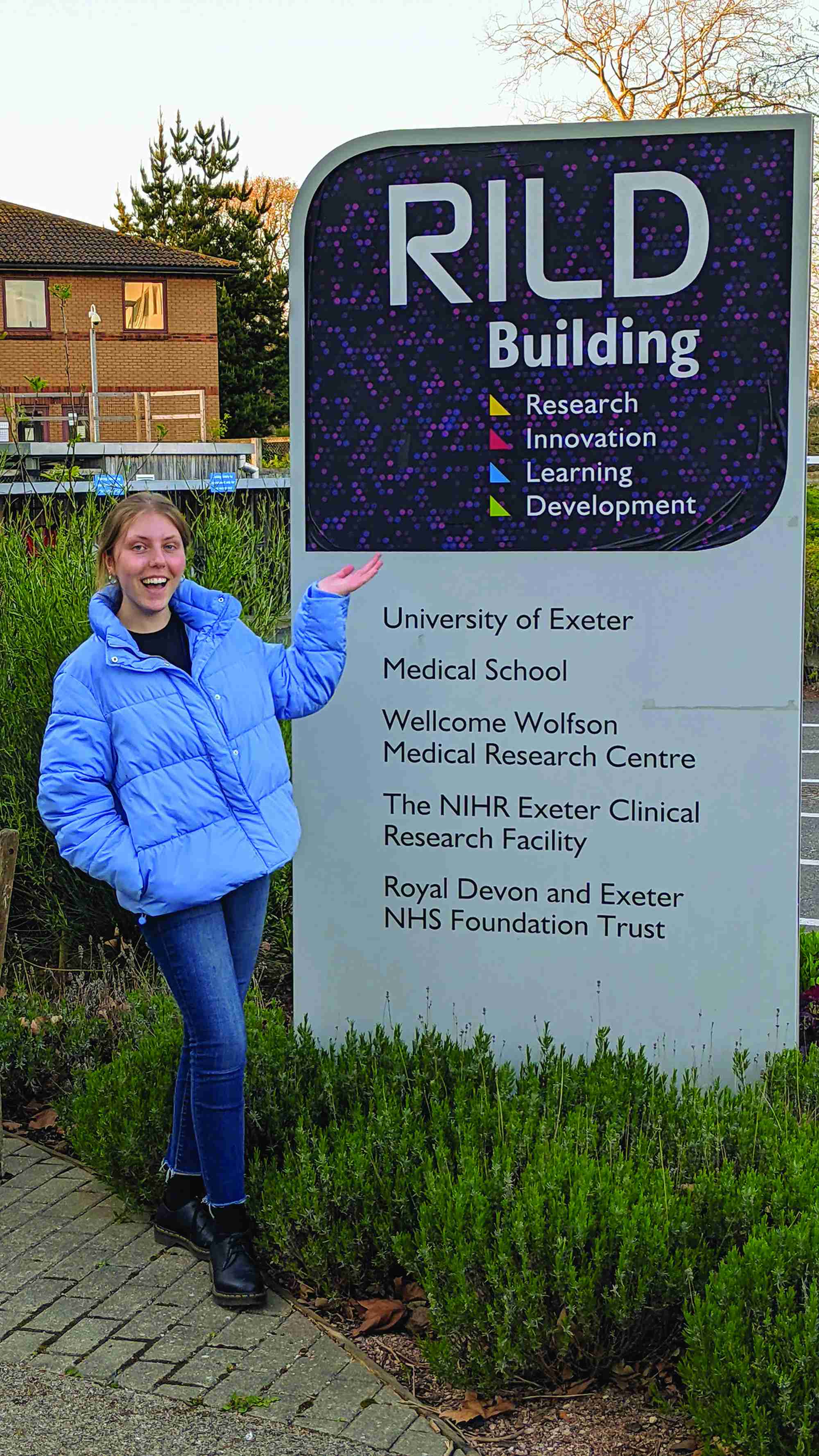 Valentina Abba at the University of Exeter