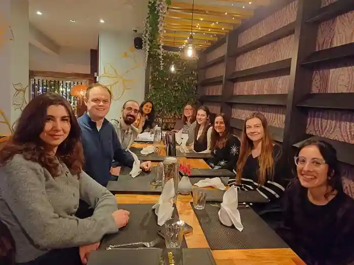 Some YDEF committee members at our winter get together.